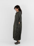 Uma Wang Apostte Dress in Grey/Green - UMA WANG at Worthwhile - shop DRESS