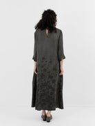 Uma Wang Apostte Dress in Grey/Green - UMA WANG at Worthwhile - shop DRESS
