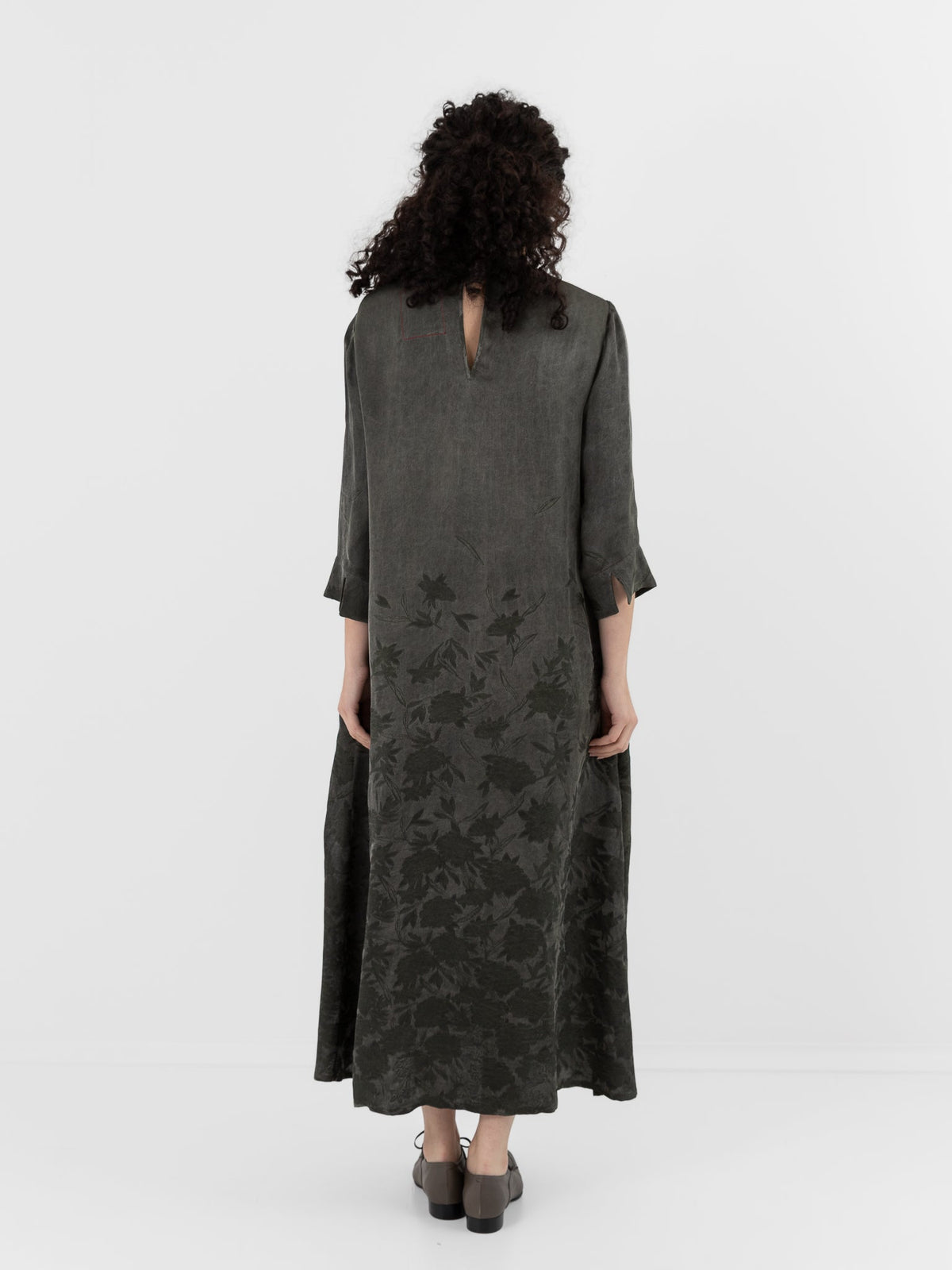 Uma Wang Apostte Dress in Grey/Green - UMA WANG at Worthwhile - shop DRESS