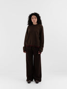 Uma Wang Ball Pants in Brown - UMA WANG at Worthwhile - shop PANT