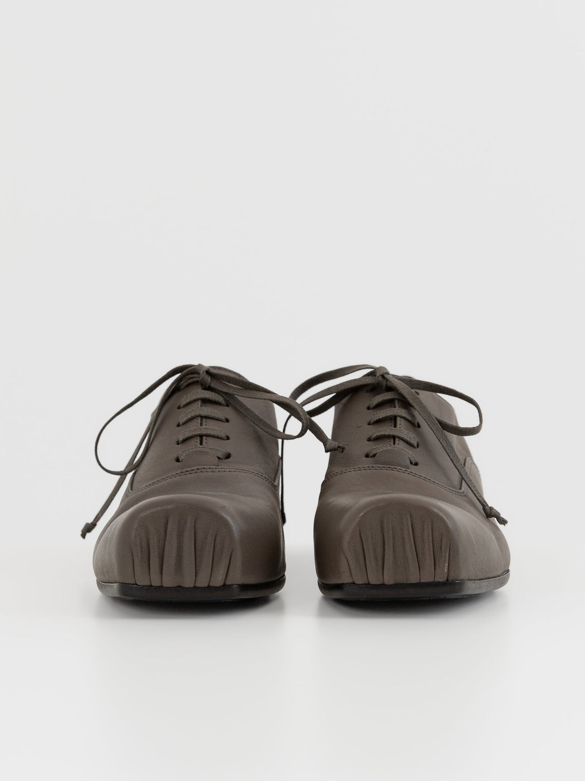 Uma Wang Ballet Derby in Dark Grey - UMA WANG at Worthwhile - shop SHOES