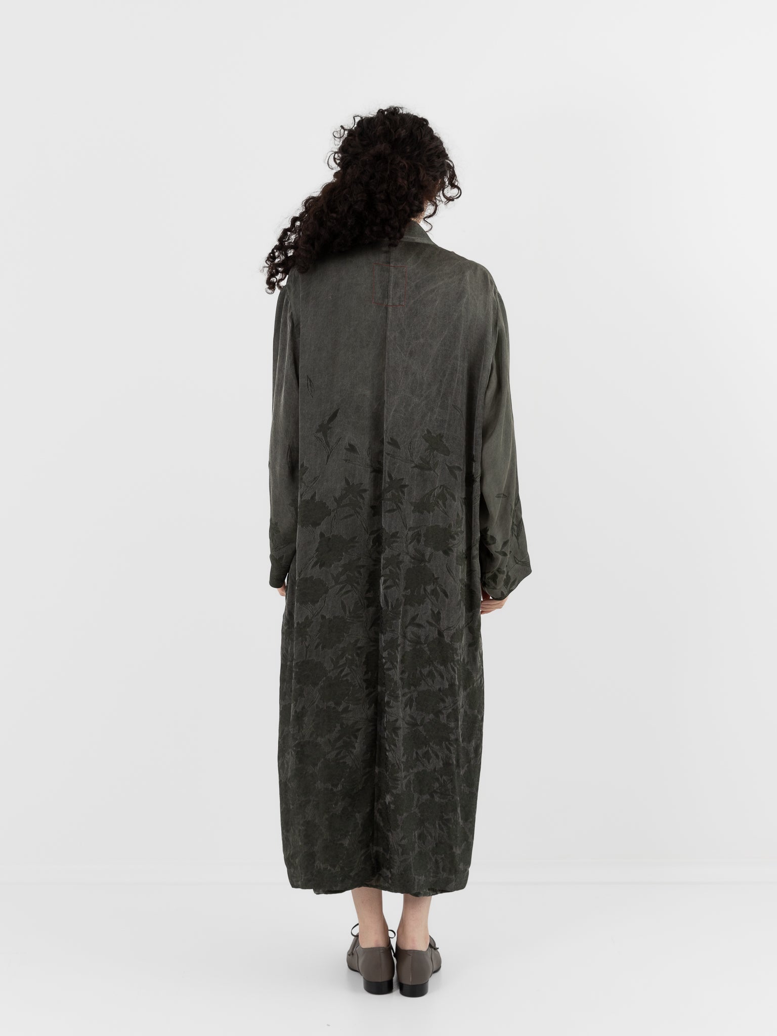 Uma Wang Corry Coat in Grey/Green - UMA WANG at Worthwhile - shop COAT