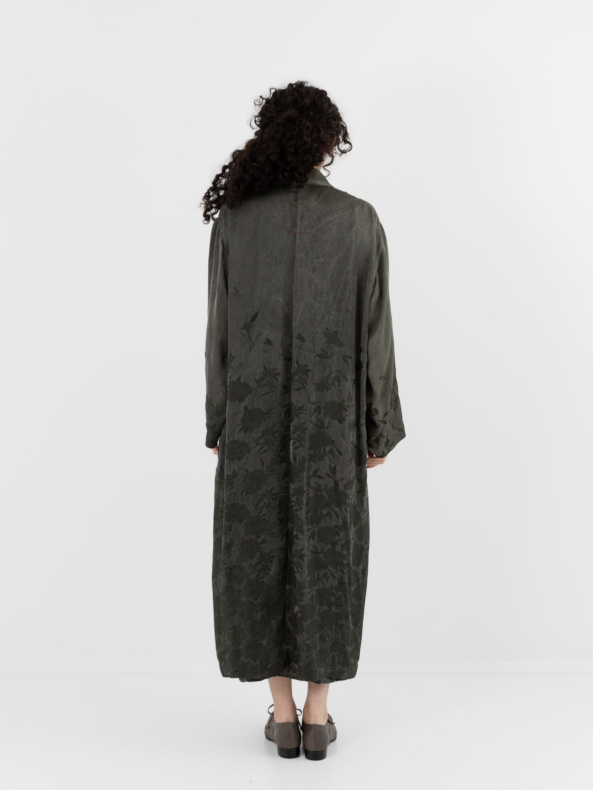 Uma Wang Corry Coat in Grey/Green - UMA WANG at Worthwhile - shop COAT