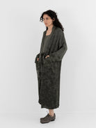 Uma Wang Corry Coat in Grey/Green - UMA WANG at Worthwhile - shop COAT
