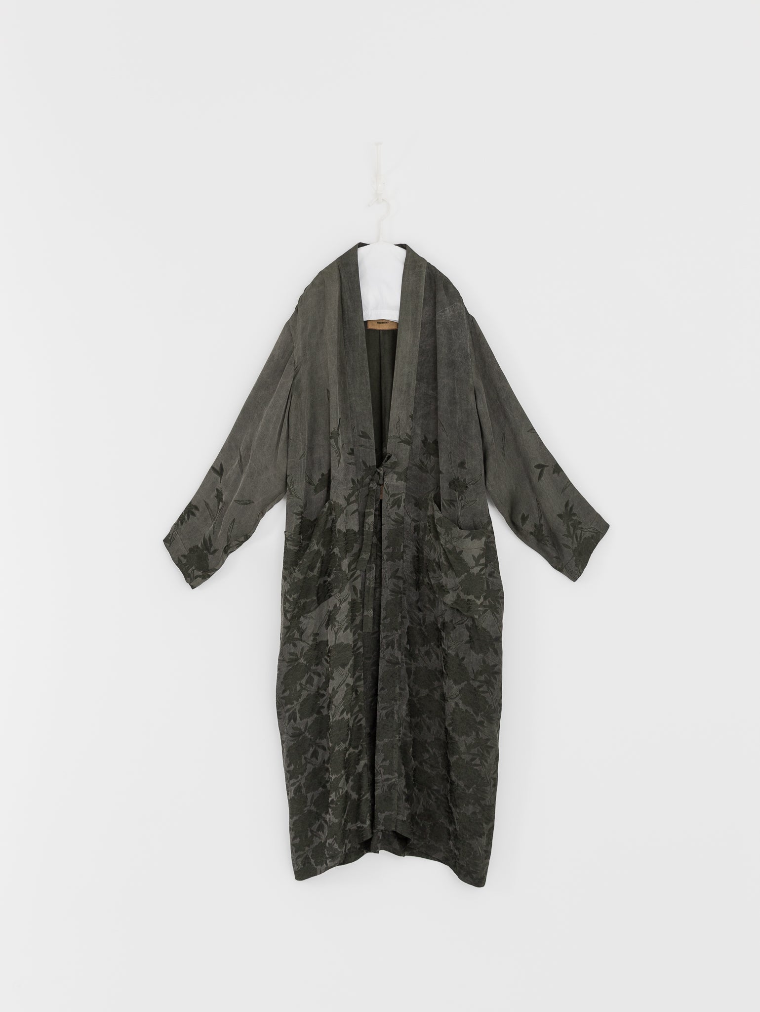 Uma Wang Corry Coat in Grey/Green - UMA WANG at Worthwhile - shop COAT