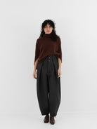Uma Wang Poly Pants in Grey/Green - UMA WANG at Worthwhile - shop PANT