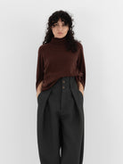 Uma Wang Poly Pants in Grey/Green - UMA WANG at Worthwhile - shop PANT