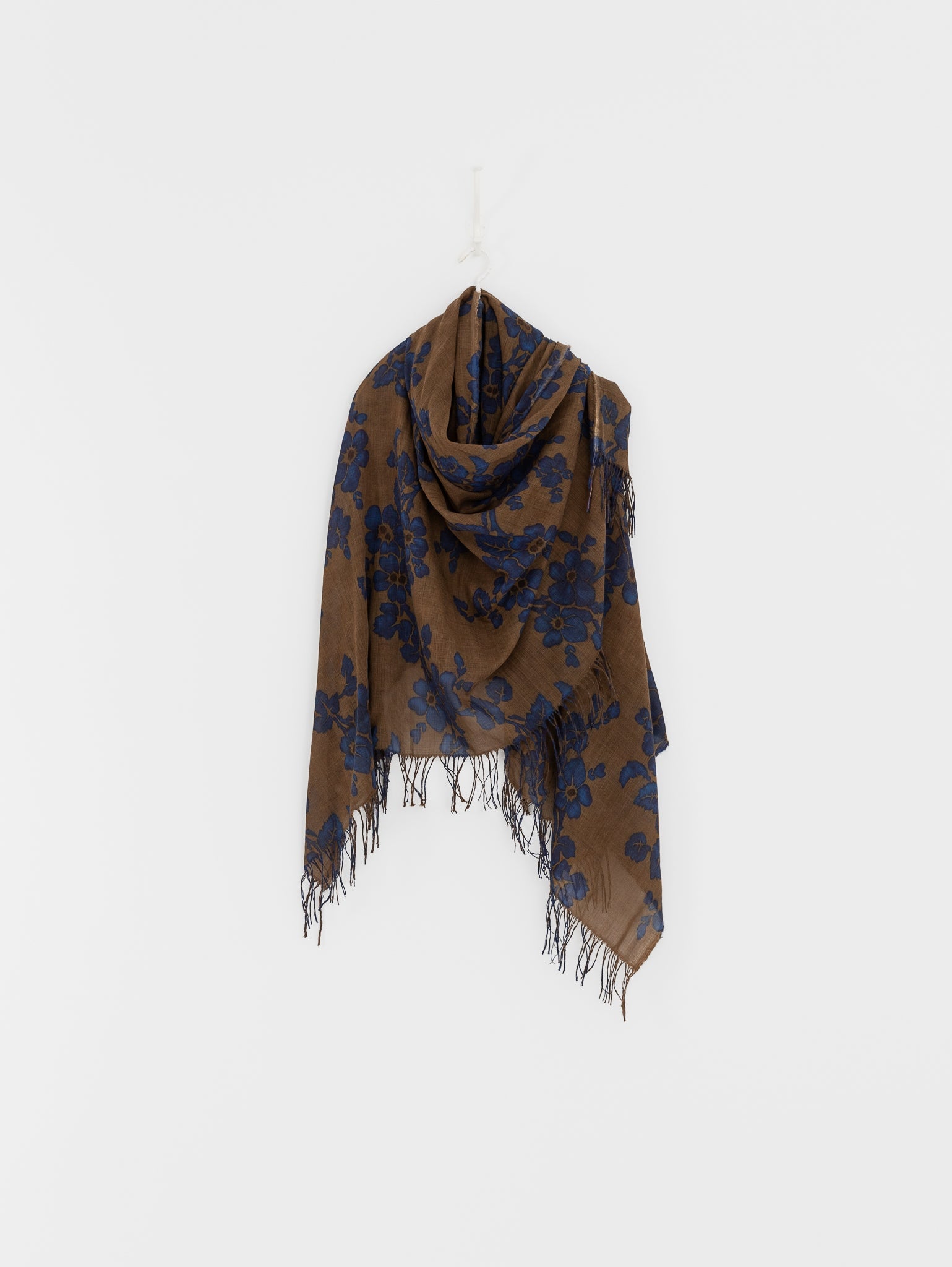 Uma Wang Scarf in Mustard/Blue - UMA WANG at Worthwhile - shop SCARF