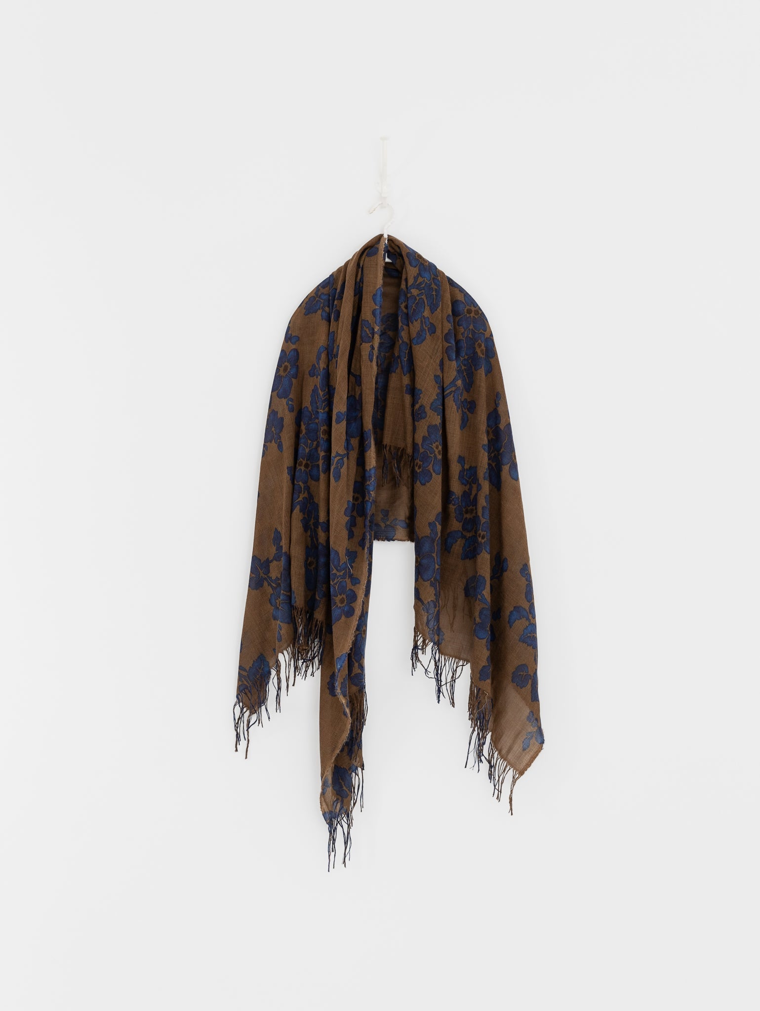 Uma Wang Scarf in Mustard/Blue - UMA WANG at Worthwhile - shop SCARF