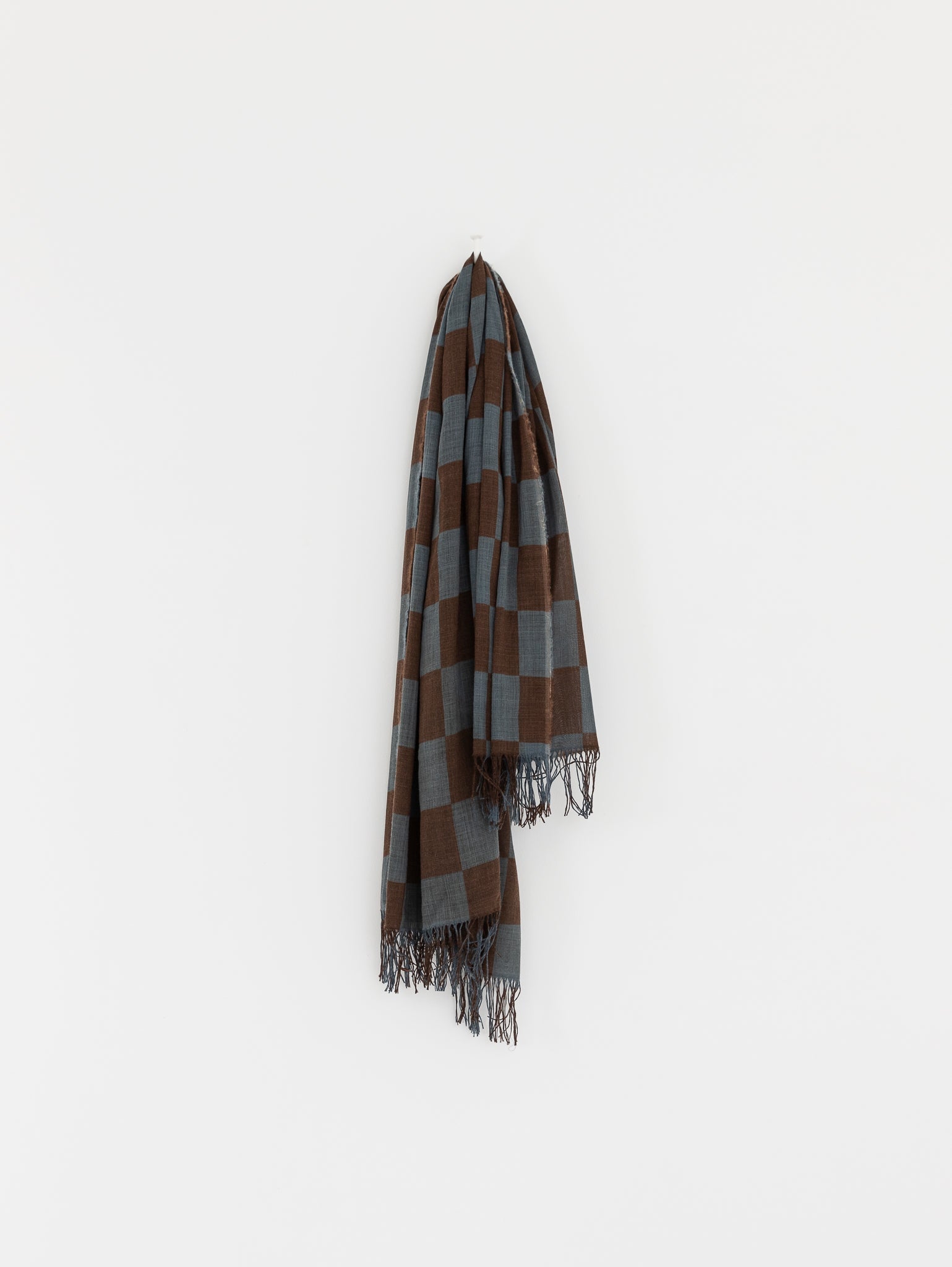 Uma Wang Scarf in Mustard/Blue - UMA WANG at Worthwhile - shop SCARF