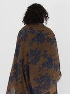 Uma Wang Scarf in Mustard/Blue - UMA WANG at Worthwhile - shop SCARF