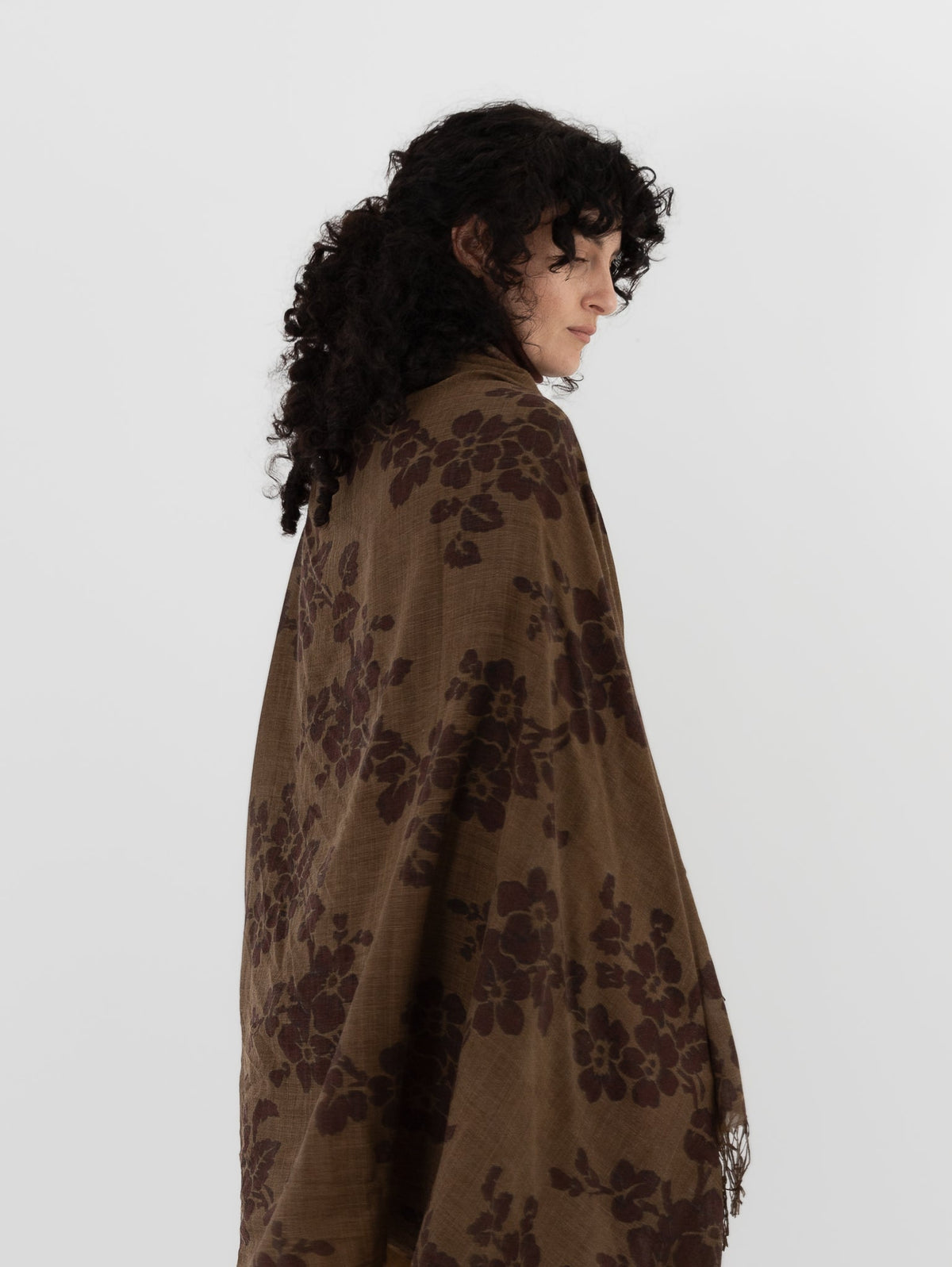 Uma Wang Scarf in Mustard/Red - UMA WANG at Worthwhile - shop SCARF