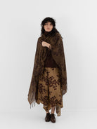 Uma Wang Scarf in Mustard/Red - UMA WANG at Worthwhile - shop SCARF