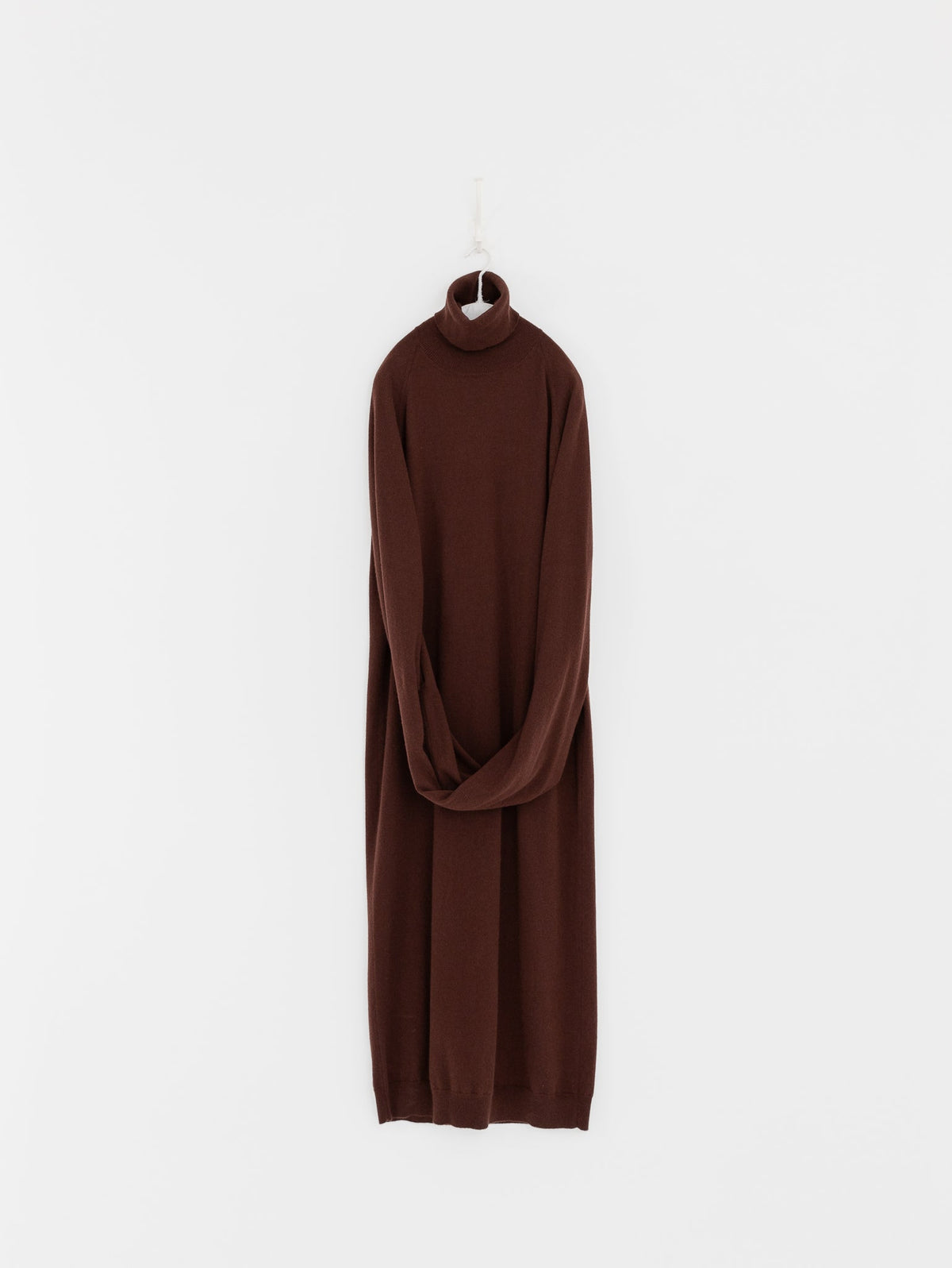 Uma Wang Wrap Dress in Brown/Red - UMA WANG at Worthwhile - shop DRESS