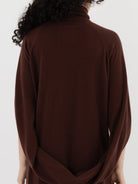 Uma Wang Wrap Dress in Brown/Red - UMA WANG at Worthwhile - shop DRESS