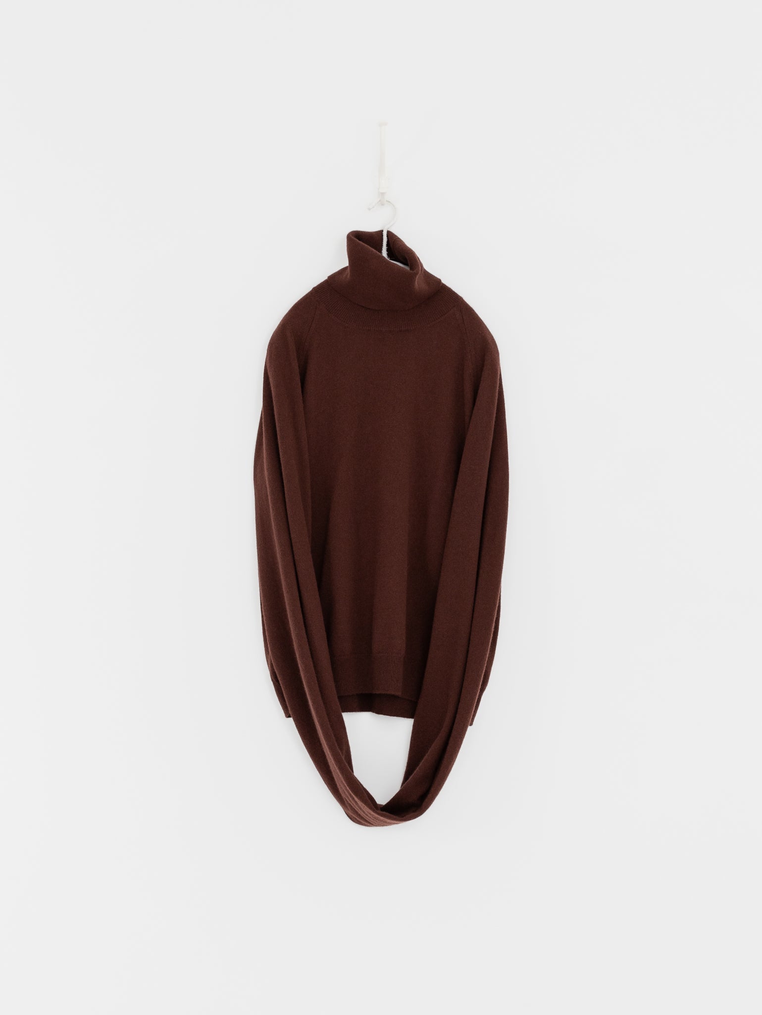 Uma Wang Wrap Sweater in Brown/Red - UMA WANG at Worthwhile - shop SWEATER