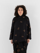 Uma Wang Emma Jacket in Black/Tan - UMA WANG at Worthwhile - shop JACKET