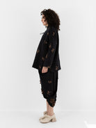 Uma Wang Emma Jacket in Black/Tan - UMA WANG at Worthwhile - shop JACKET