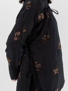 Uma Wang Emma Jacket in Black/Tan - UMA WANG at Worthwhile - shop JACKET