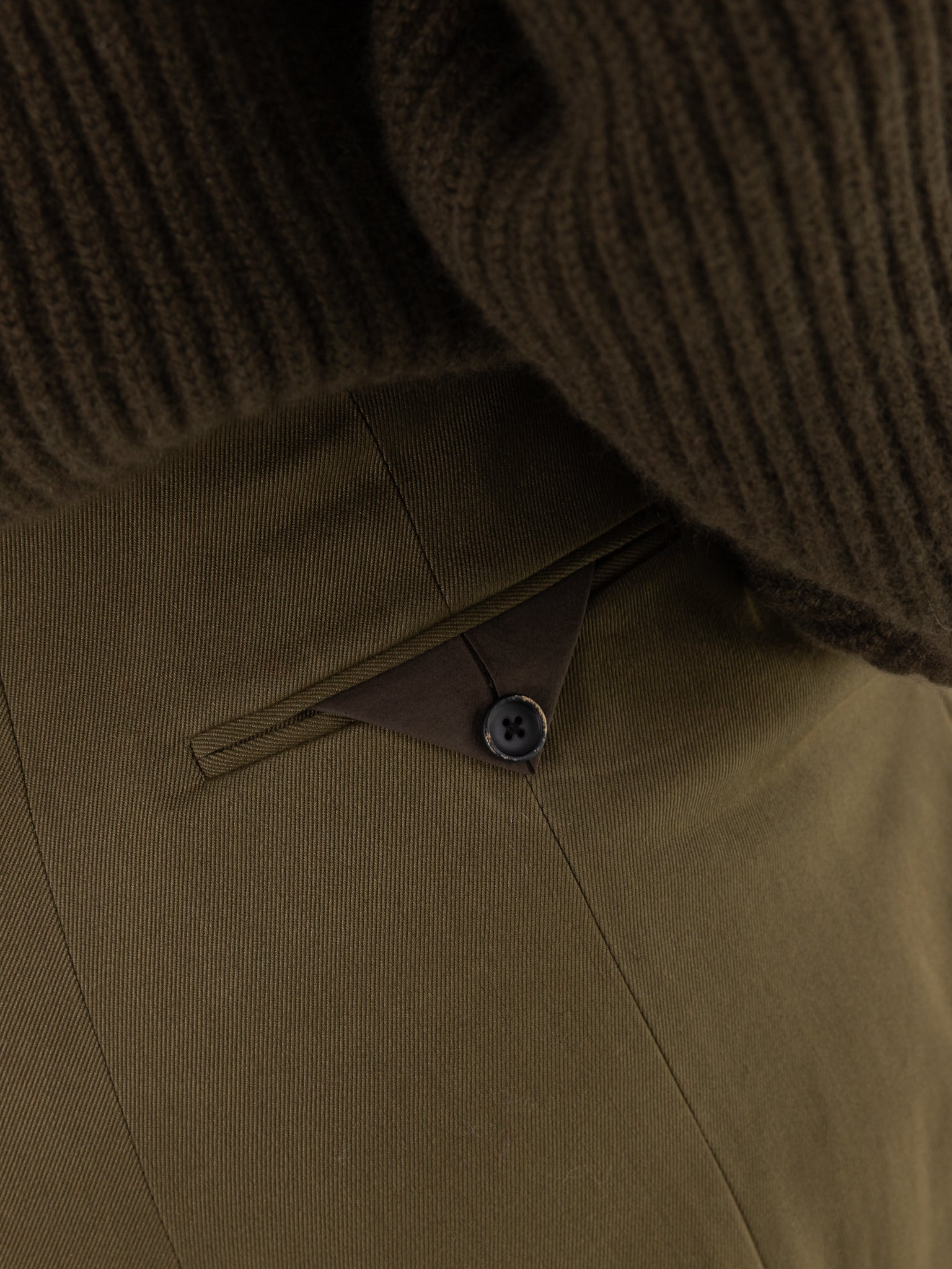 Uma Wang Paw Pants in Dark Green - UMA WANG at Worthwhile - shop PANT