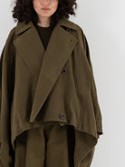 Uma Wang Kew Jacket in Dark Green - UMA WANG at Worthwhile - shop JACKET