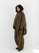 Uma Wang Kew Jacket in Dark Green - UMA WANG at Worthwhile - shop JACKET