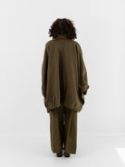 Uma Wang Kew Jacket in Dark Green - UMA WANG at Worthwhile - shop JACKET