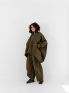 Uma Wang Kew Jacket in Dark Green - UMA WANG at Worthwhile - shop JACKET