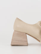 Uma Wang Square Knotted Mule in Off White - UMA WANG at Worthwhile - shop SHOES
