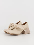 Uma Wang Square Knotted Mule in Off White - UMA WANG at Worthwhile - shop SHOES