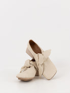 Uma Wang Square Knotted Mule in Off White - UMA WANG at Worthwhile - shop SHOES