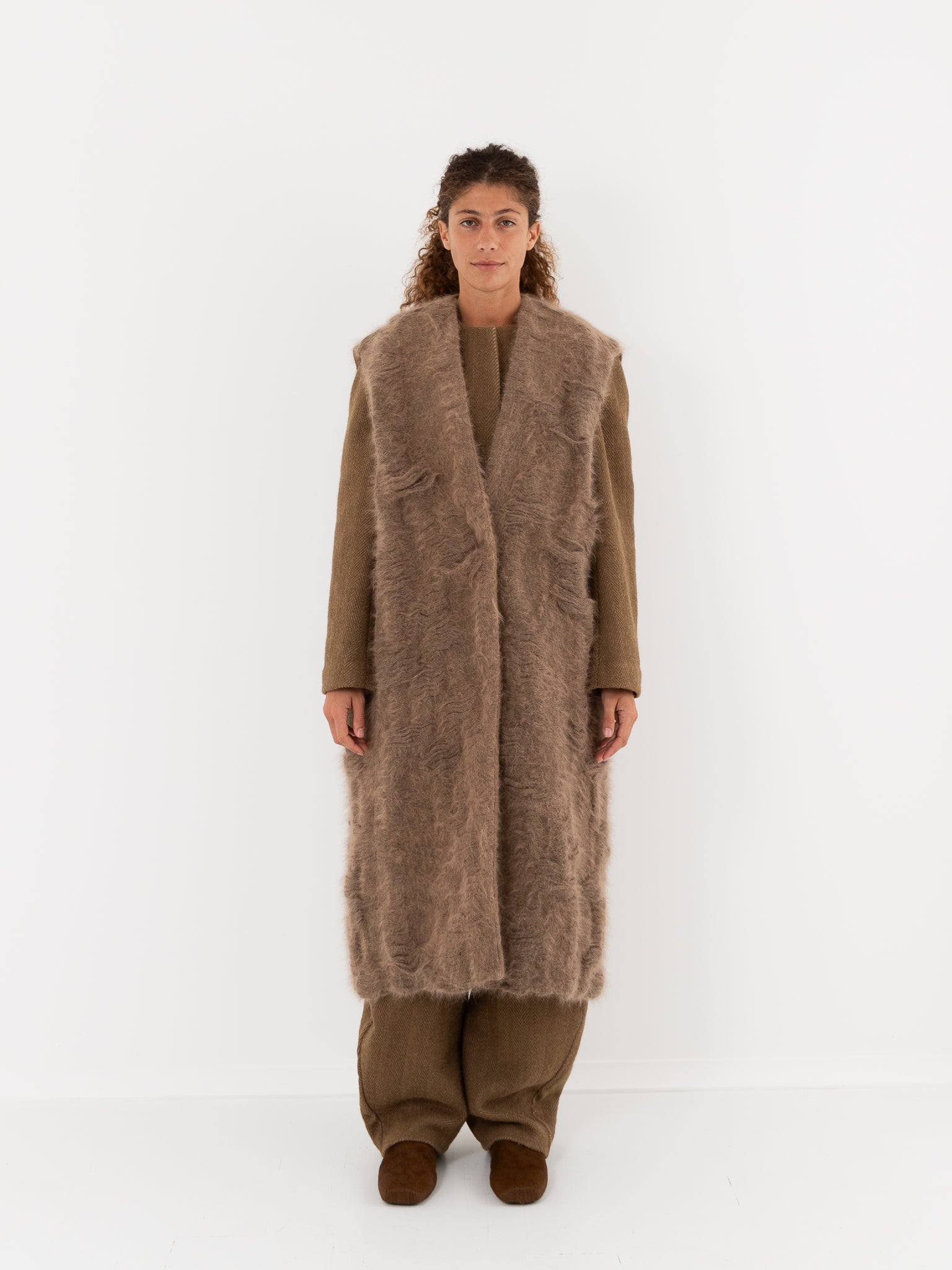 Uma Wang Cinnamon Coat - Worthwhile - UMA WANG