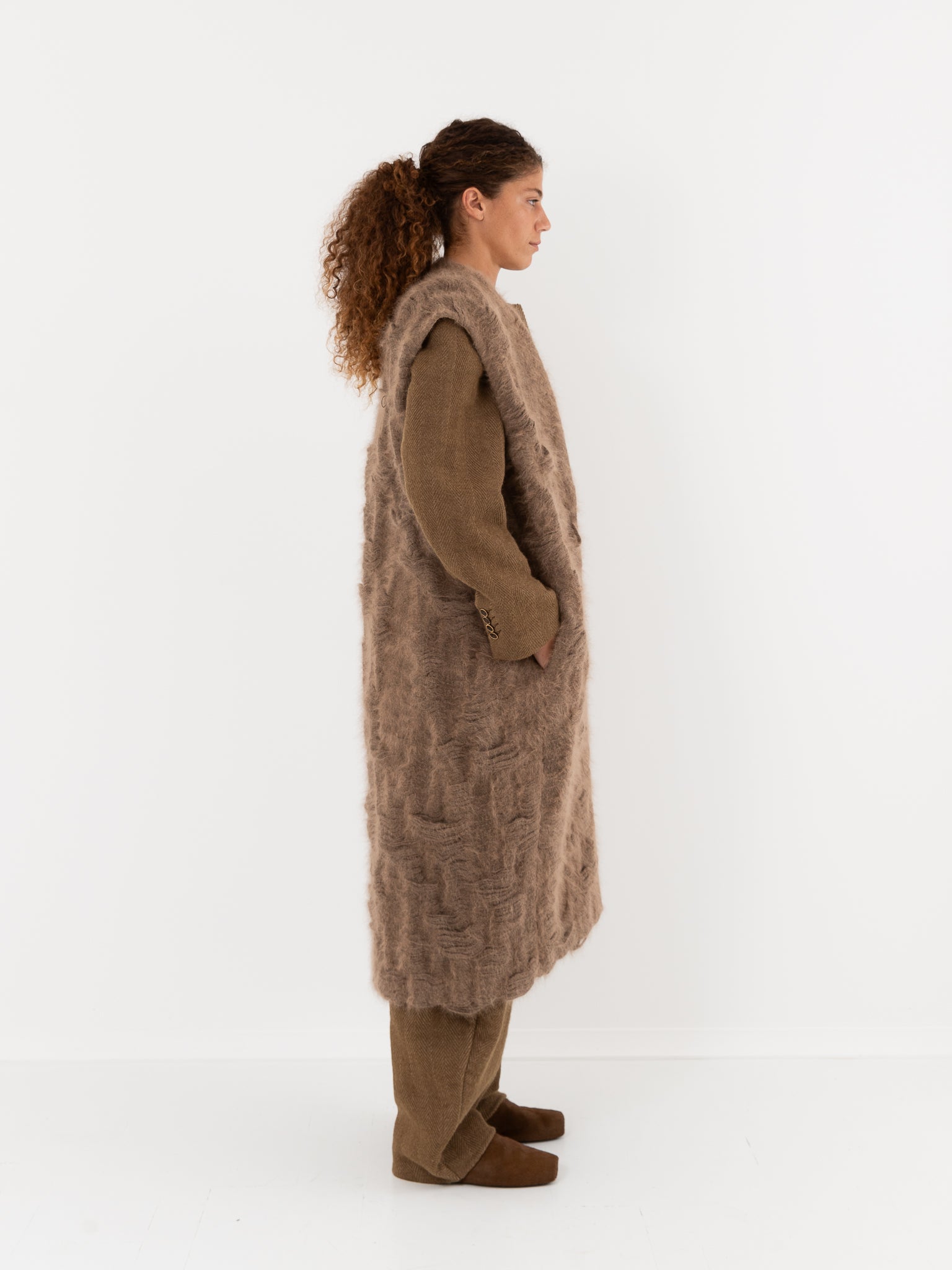 Uma Wang Cinnamon Coat - Worthwhile - UMA WANG