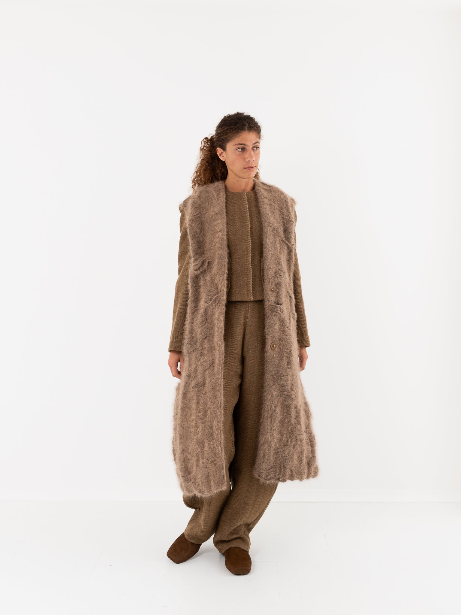 Uma Wang Cinnamon Coat - Worthwhile - UMA WANG