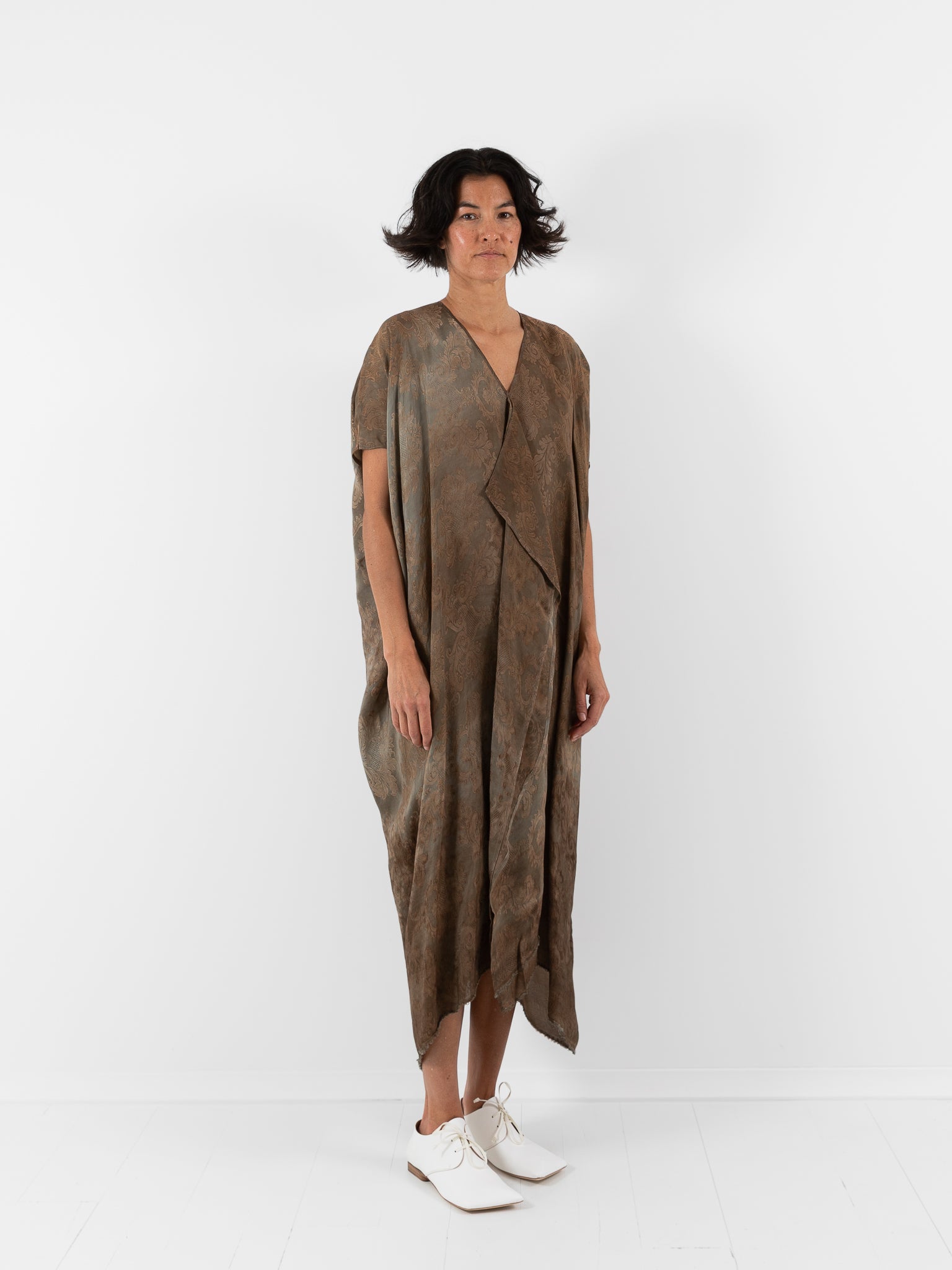 ワンピース UMA WANG FW24 ANYA DRESS (UW5082 UW690) Uma Wang Fall 2024 Ready-to-Wear Collection | Vogue
