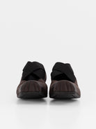 Uma Wang Ballet Shoes in Brown with Red - UMA WANG at Worthwhile - shop SHOES