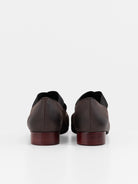 Uma Wang Ballet Shoes in Brown with Red - UMA WANG at Worthwhile - shop SHOES