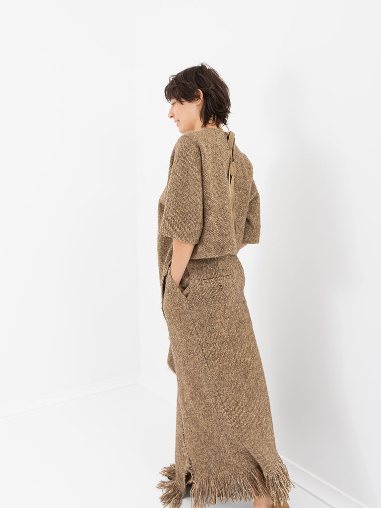 Uma Wang Arian Dress, Tan - Worthwhile