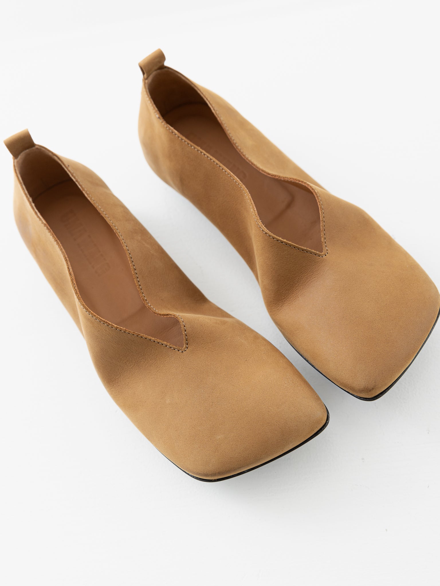 Mustard ballet flats hot sale