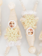 Elf Child with Glow Snowflake Ornament - VINTAGE BY CRYSTAL at Worthwhile - shop ORNAMENT