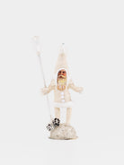 Winter Ice Santa Figure - VINTAGE BY CRYSTAL at Worthwhile - shop ORNAMENT