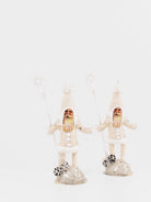 Winter Ice Santa Figure - VINTAGE BY CRYSTAL at Worthwhile - shop ORNAMENT