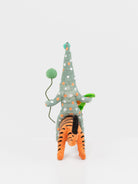 Leaping Tiger Rider Ornament - VINTAGE BY CRYSTAL at Worthwhile - shop ORNAMENT