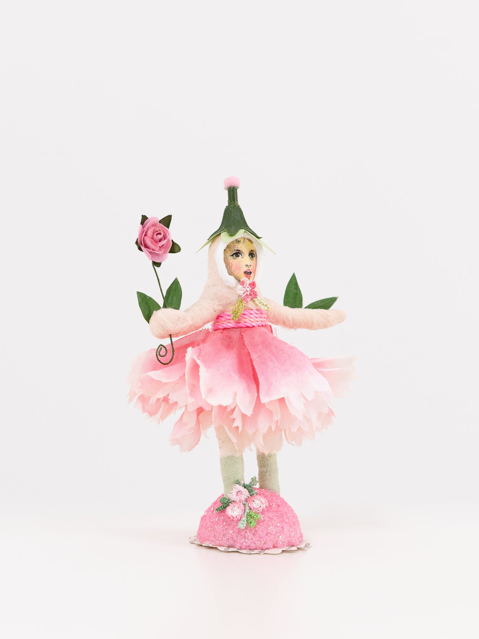 Rose Petal Girl Figure - VINTAGE BY CRYSTAL at Worthwhile - shop ORNAMENT