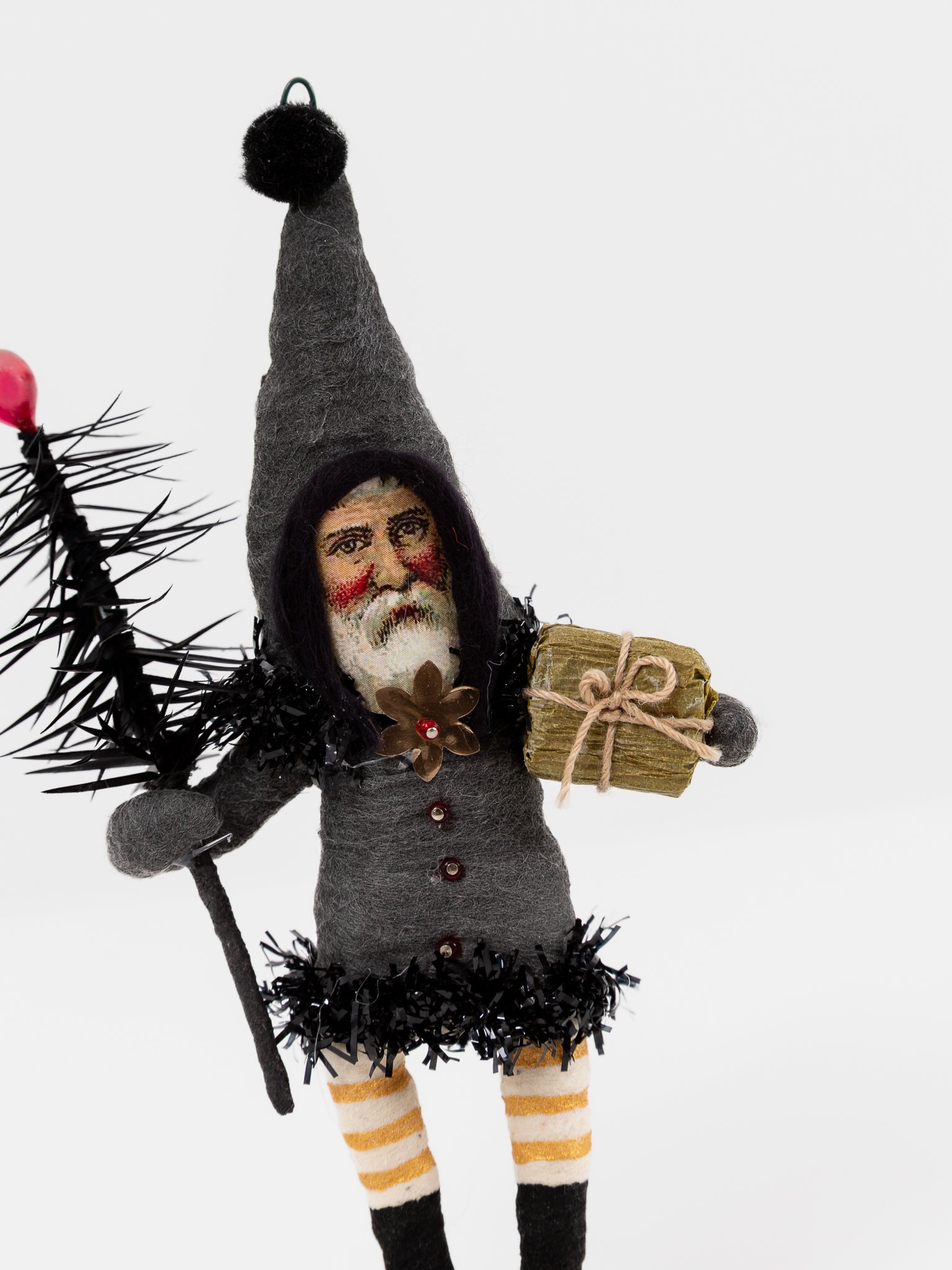 Night Santa Figure - VINTAGE BY CRYSTAL at Worthwhile - shop ORNAMENT