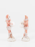 Fuzzy Girl with Snowball Figure - VINTAGE BY CRYSTAL at Worthwhile - shop ORNAMENT