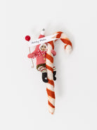 Candy Cane Elf Ornament - VINTAGE BY CRYSTAL at Worthwhile - shop ORNAMENT
