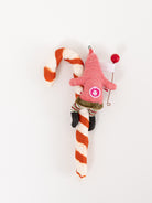 Candy Cane Elf Ornament - VINTAGE BY CRYSTAL at Worthwhile - shop ORNAMENT