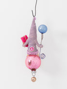 Purple Elf on Glass Ball Ornament - VINTAGE BY CRYSTAL at Worthwhile - shop ORNAMENT