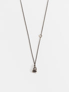 Werkstatt:München Mini Lock Chain Necklace - WERKSTATT:MUNCHEN at Worthwhile - shop NECKLACES